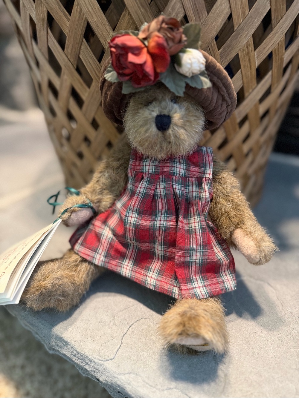 Boyds Bears Lizzie Wishkabibble #5002 Archive Collection Bearwear w/ Book Tags